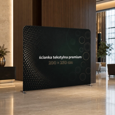 Ścianka Premium 200 × 230 cm w aranżacji wnętrza